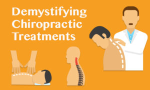 Title image for blog entitled "Demstifying Chiropractic Treatments"